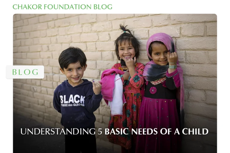 5 basic needs of a child